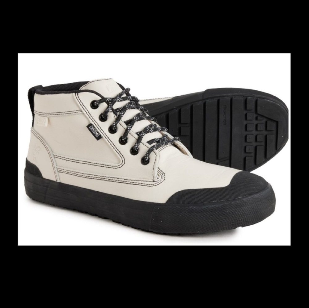 CHROME WATERPROOF LEATHER BOOTS.